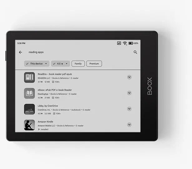Электронная книга BOOX GO 6 Черный