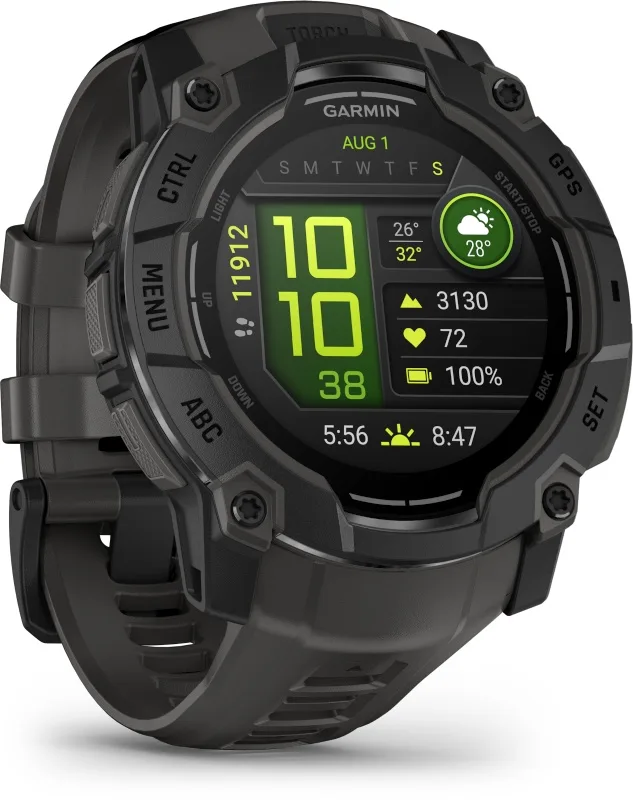 Смарт-часы Garmin Instinct 3 50 мм графитовый-серый (03020-00)