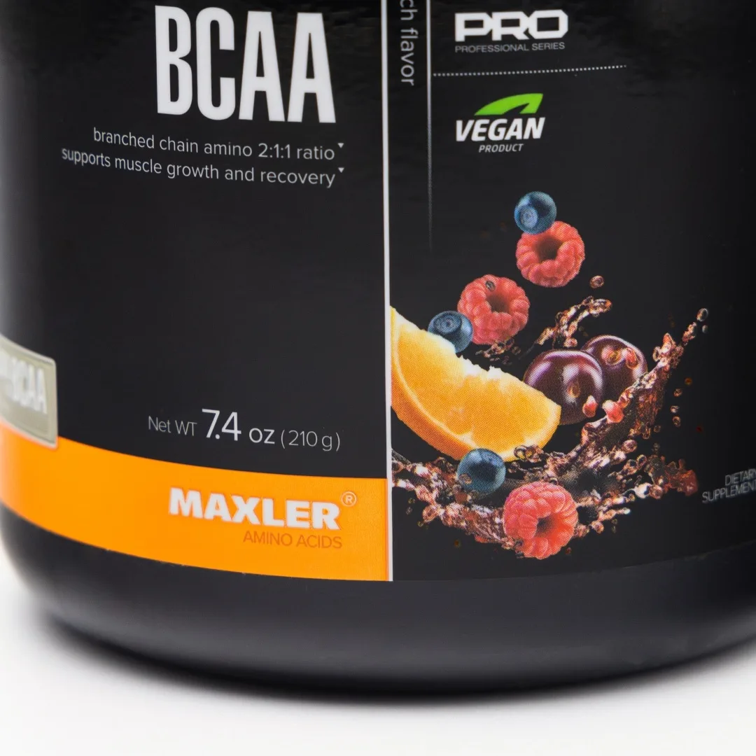 Аминокислота Maxler 100% Golden BCAA  Fruit Punch 210г (1446)