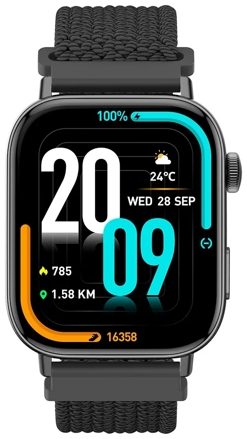 Смарт-часы Colmi C8 Max Nylon Черный