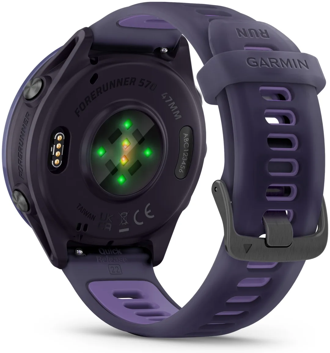 Смарт-часы Garmin Forerunner 570 47 мм фиолетовый (02971-02)