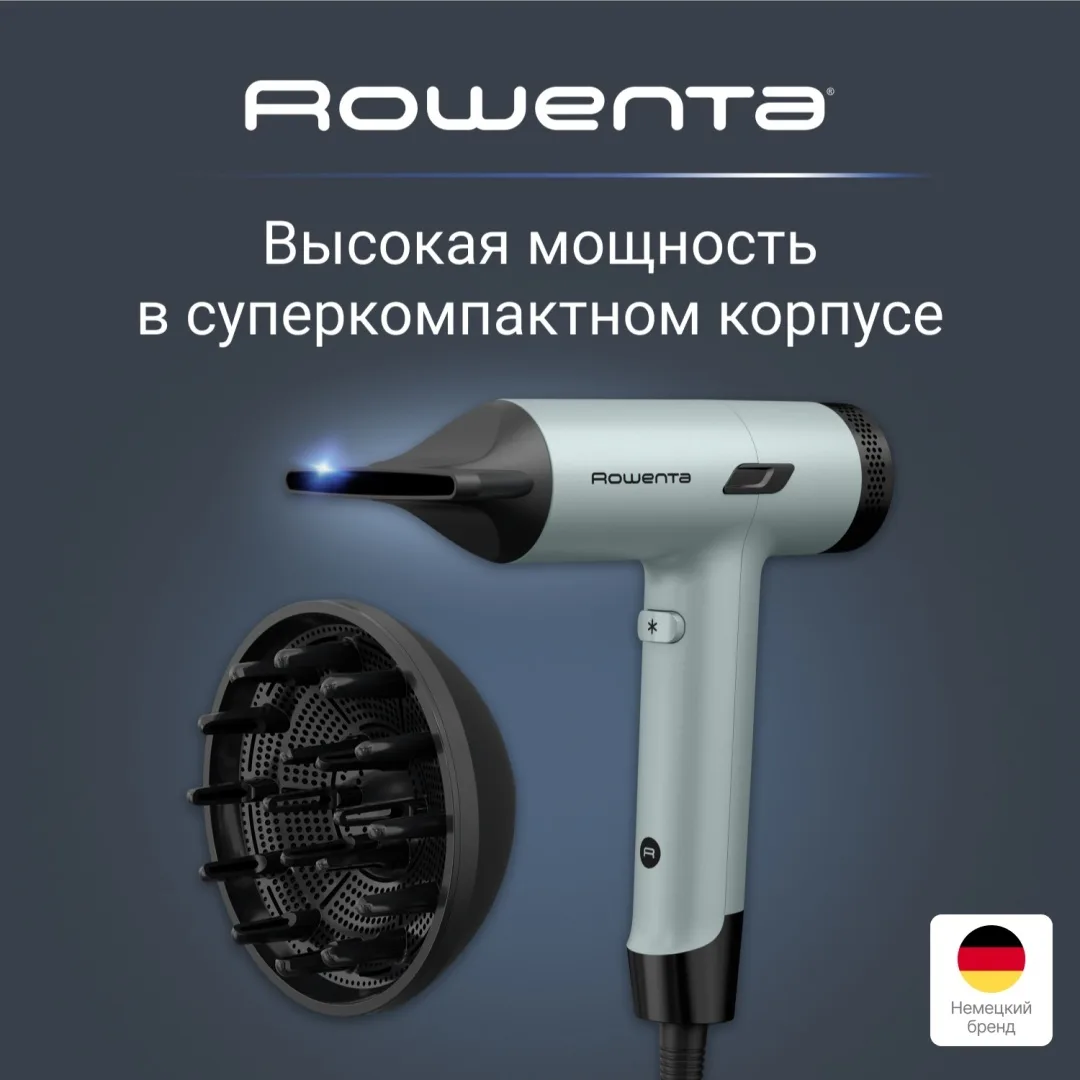 Фен Rowenta HY7120E0 Зеленый
