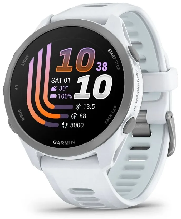 Смарт-часы Garmin Forerunner 170 Music 42 мм белый (03920-11)