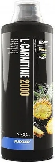 Аминокислота Maxler L-Carnitine 2000 Pineapple 1000мл (8111)