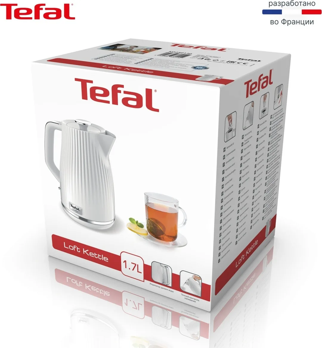 Чайник электрический Tefal KO250130 Белый