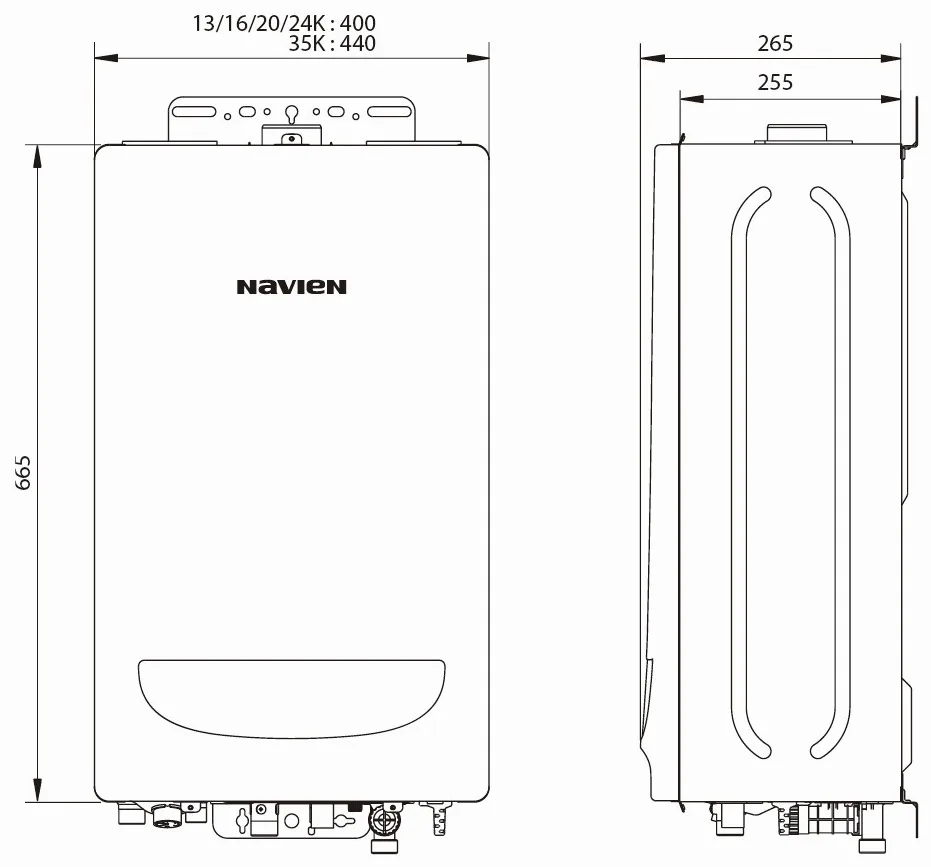 Газовый котел Navien Deluxe S20 + подарок (УТ-00011260)