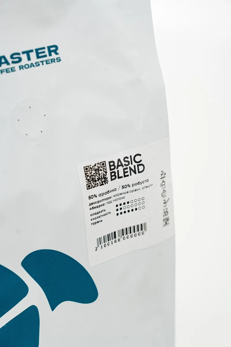Кофе зерновой Master Coffee Basic Blend