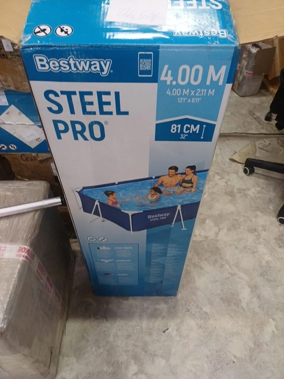 Бассейн Bestway 56405, Уценка — фото дефекта 3