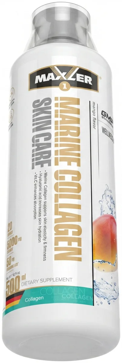 Витамин Maxler Marine Collagen SkinCare Манго раствор 500 мл (1445)