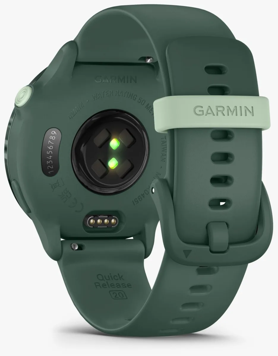Смарт-часы Garmin Vivoactive 6 42 мм зеленый (02985-02)