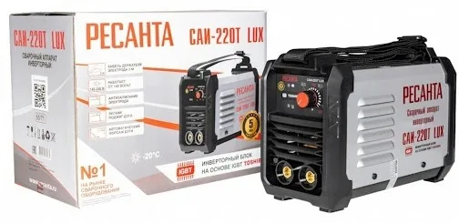 Сварочный аппарат инверторный Ресанта САИ-220Т LUX