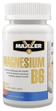 Витамин Maxler Magnesium B6 таблетки 60 шт (1217)