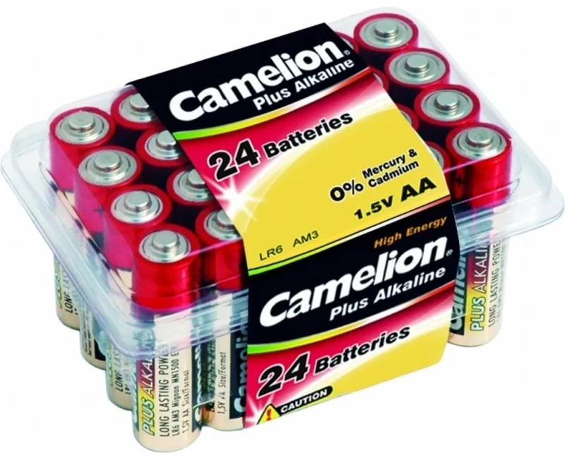 Батарейка CAMELION Plus Alkaline LR6-PB24 24 шт. в упак.