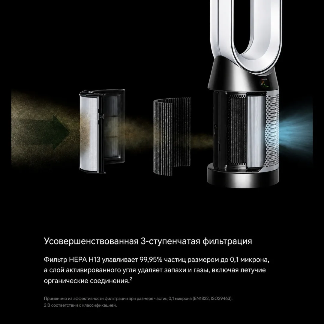 Увлажнитель - очиститель воздуха Dyson Humidify+Cool PH2 De-NOx PH05