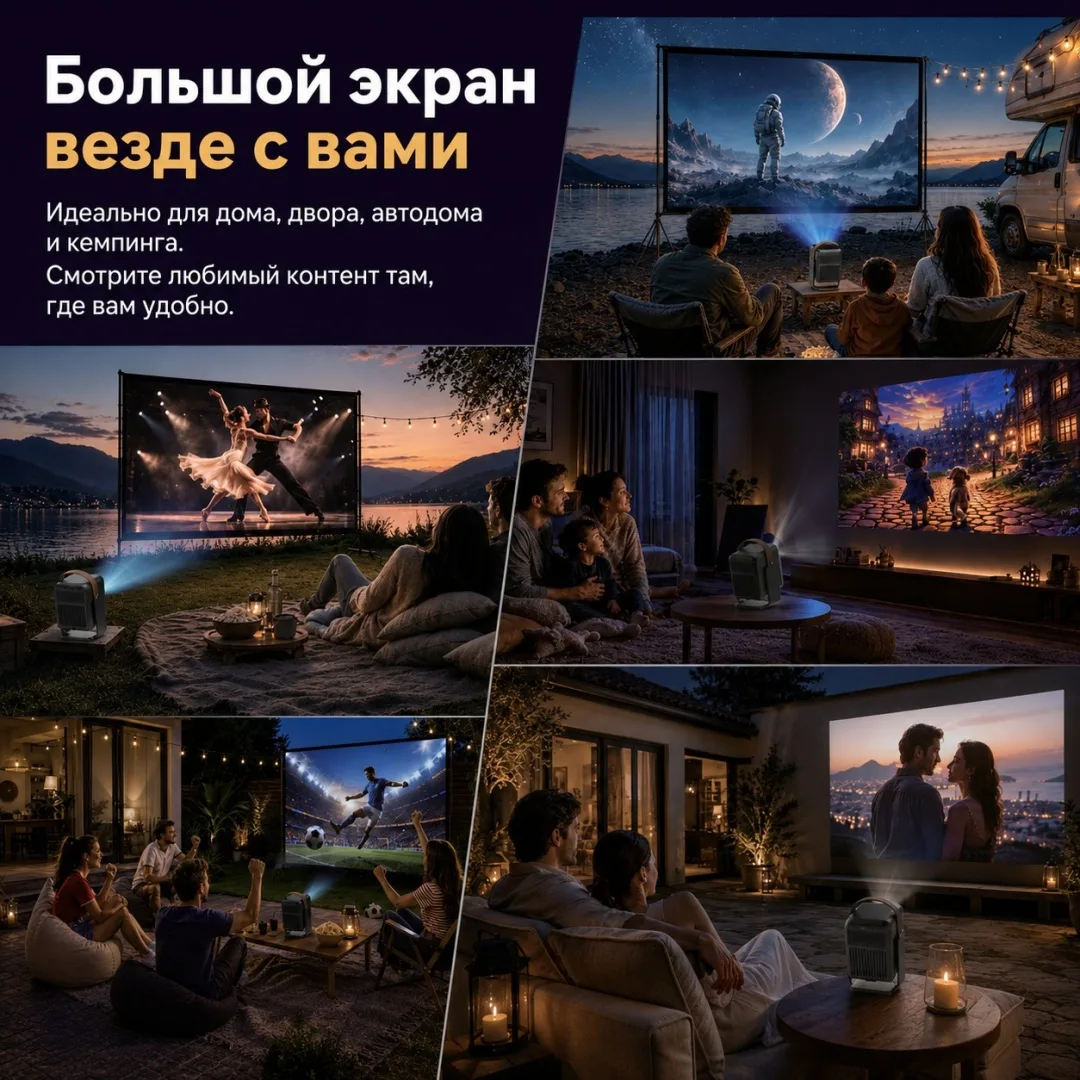 Проектор Wanbo ToGo Pro синий