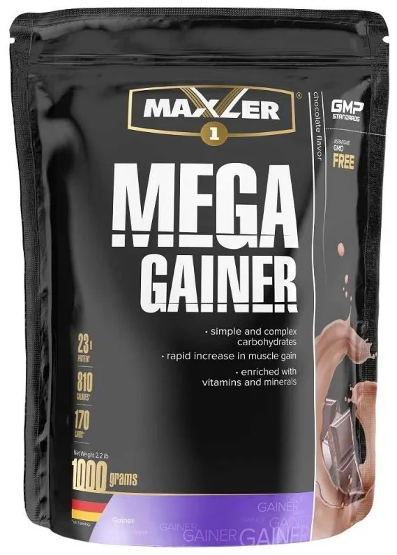 Гейнер Maxler Mega Gainer Chocolate 1000г (7697)