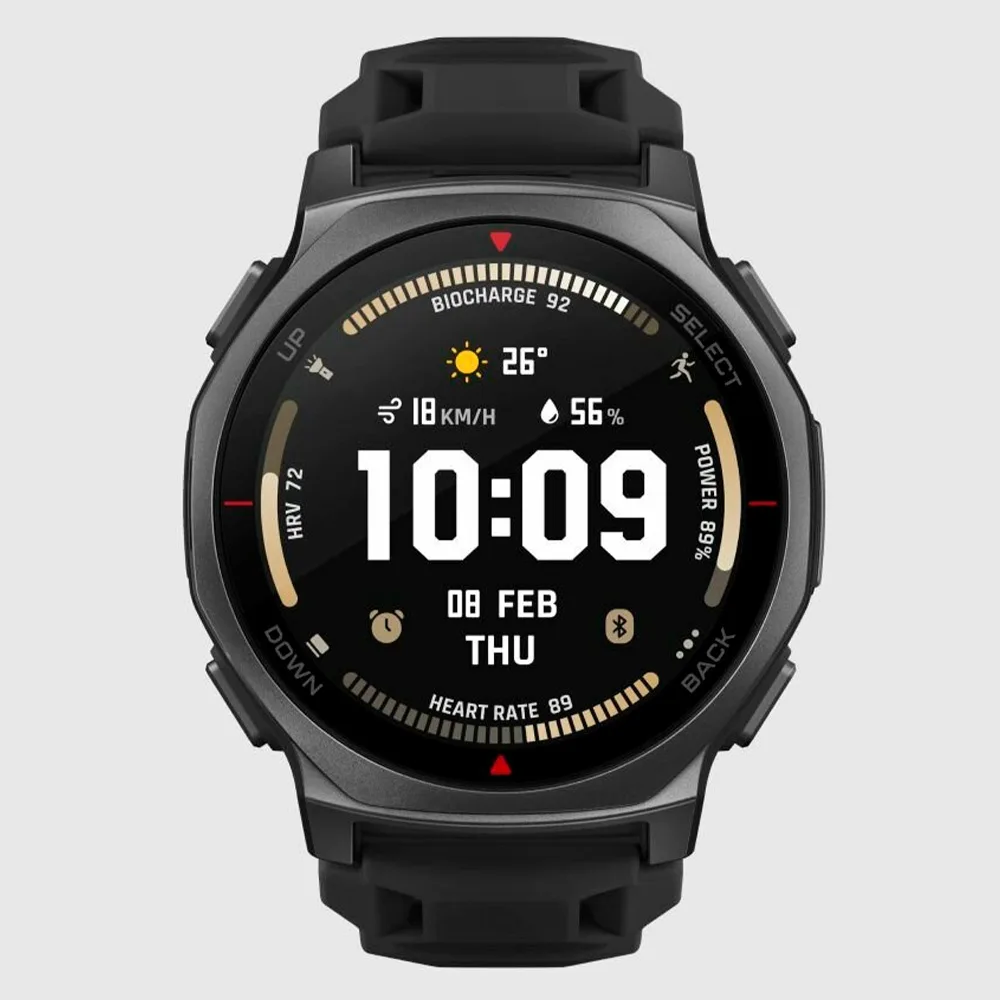 Смарт-часы Amazfit T-Rex 3 Pro 44 mm Tactical Black