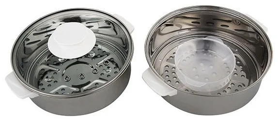 Пароварка Tefal VC145130 6L Белый-серебристый