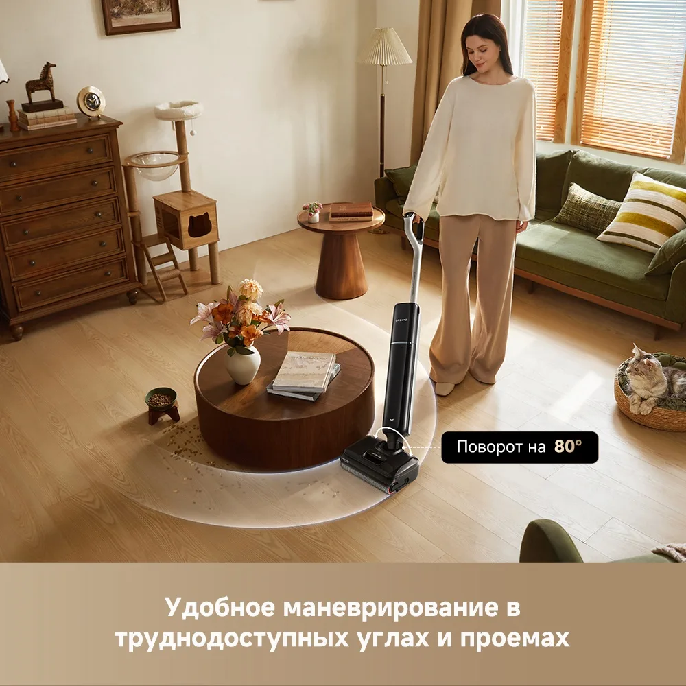 Беспроводной ручной пылесос Dreame G12 Черный