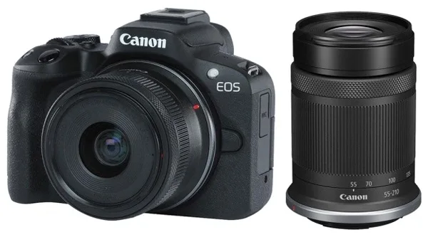 Фотокамера Canon EOS R50 + RF-S 18-45 + Kit 55-210 mm