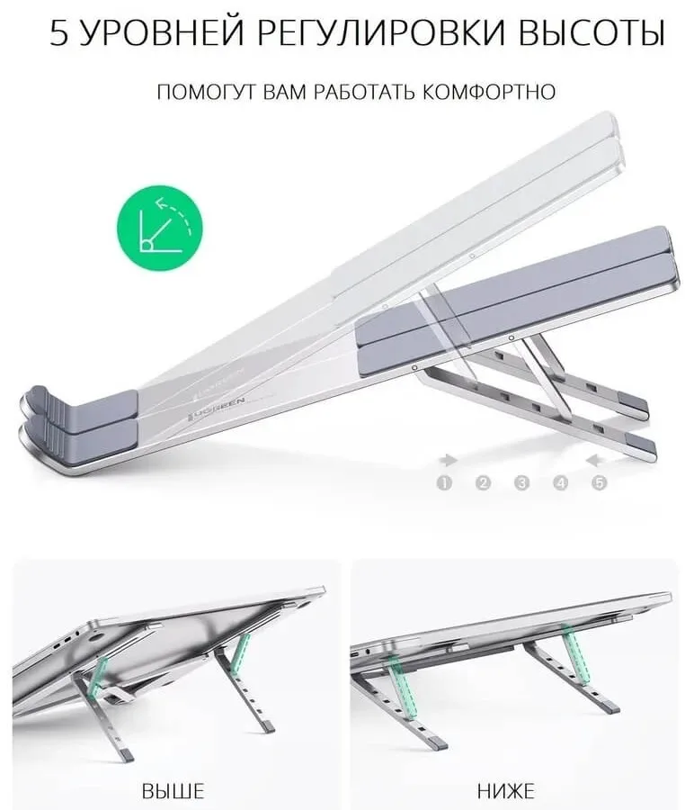 Подставка для ноутбука UGREEN LP451 40289
