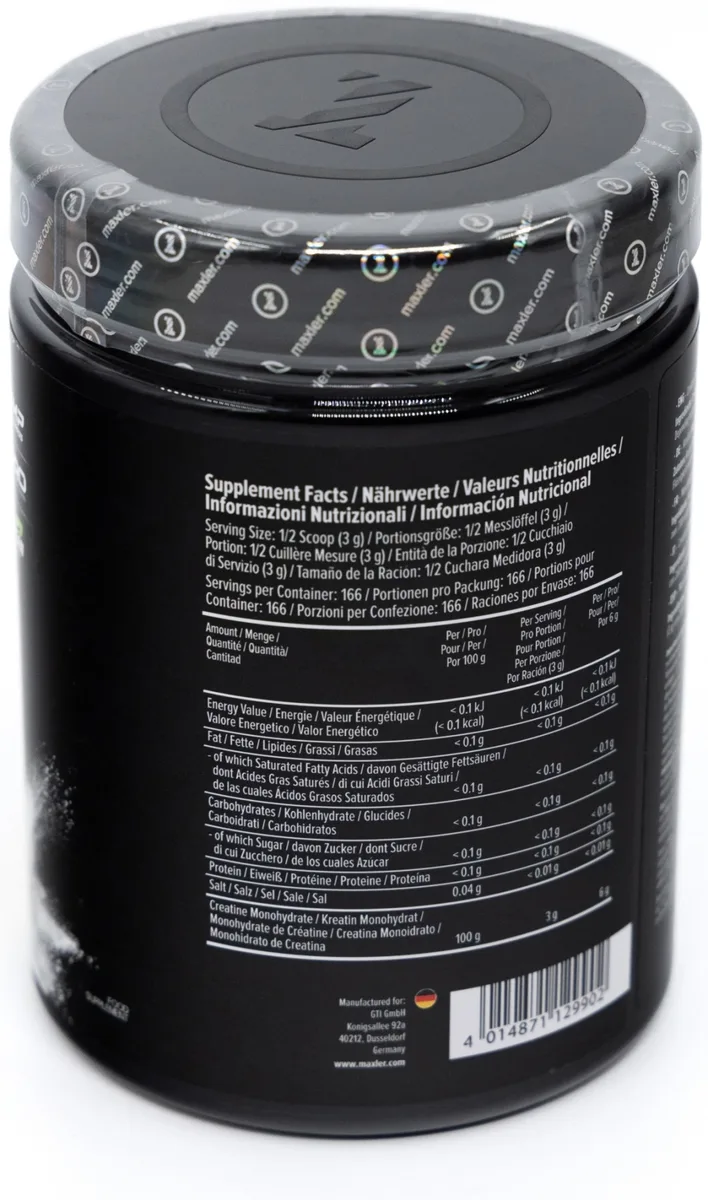 Креатин Maxler Creatine 100% Monohydrate 500г (9902)