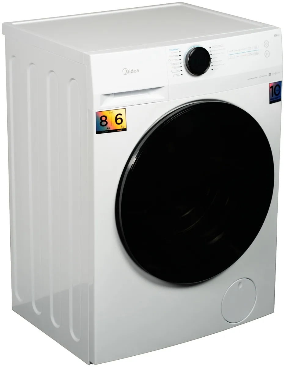Стиральная машина Midea MF200D80WBS/W-RU белый