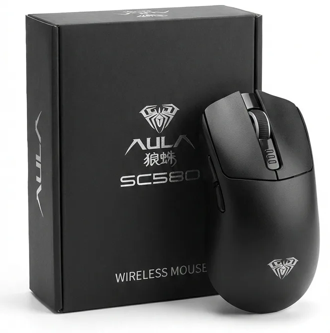 Мышь игровая AULA SC580 Черный