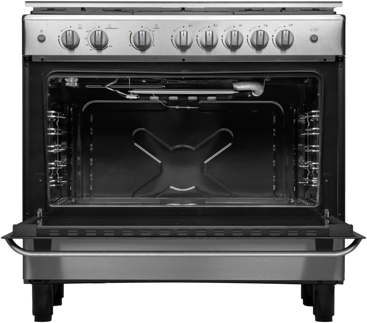 Кухонная плита Midea FSC-900DX стальной