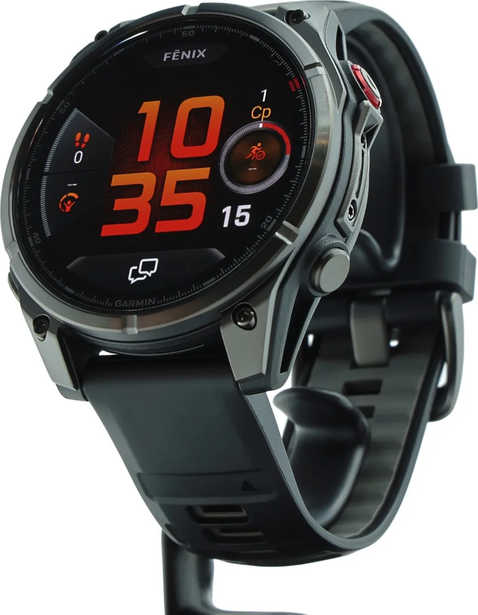 Смарт-часы Garmin Fenix 8 Pro 47 мм черный (03198-01)
