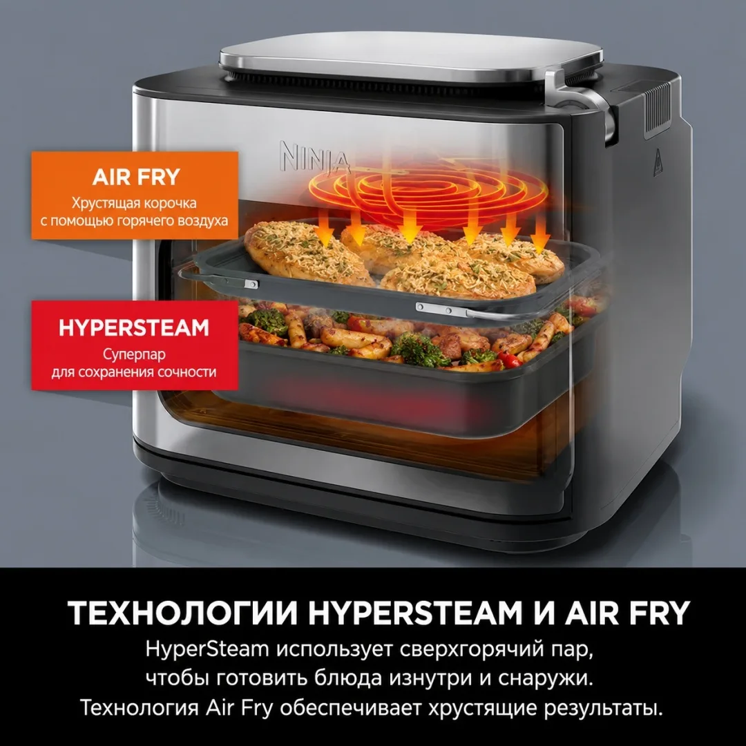Мультипечь 12в1 Ninja SFP700EU металл