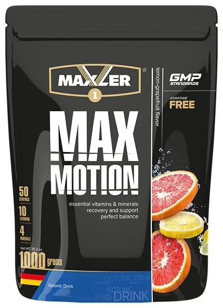 Изотоник Maxler Max Motion - Lemon-Grapefruit 1000г (7755)