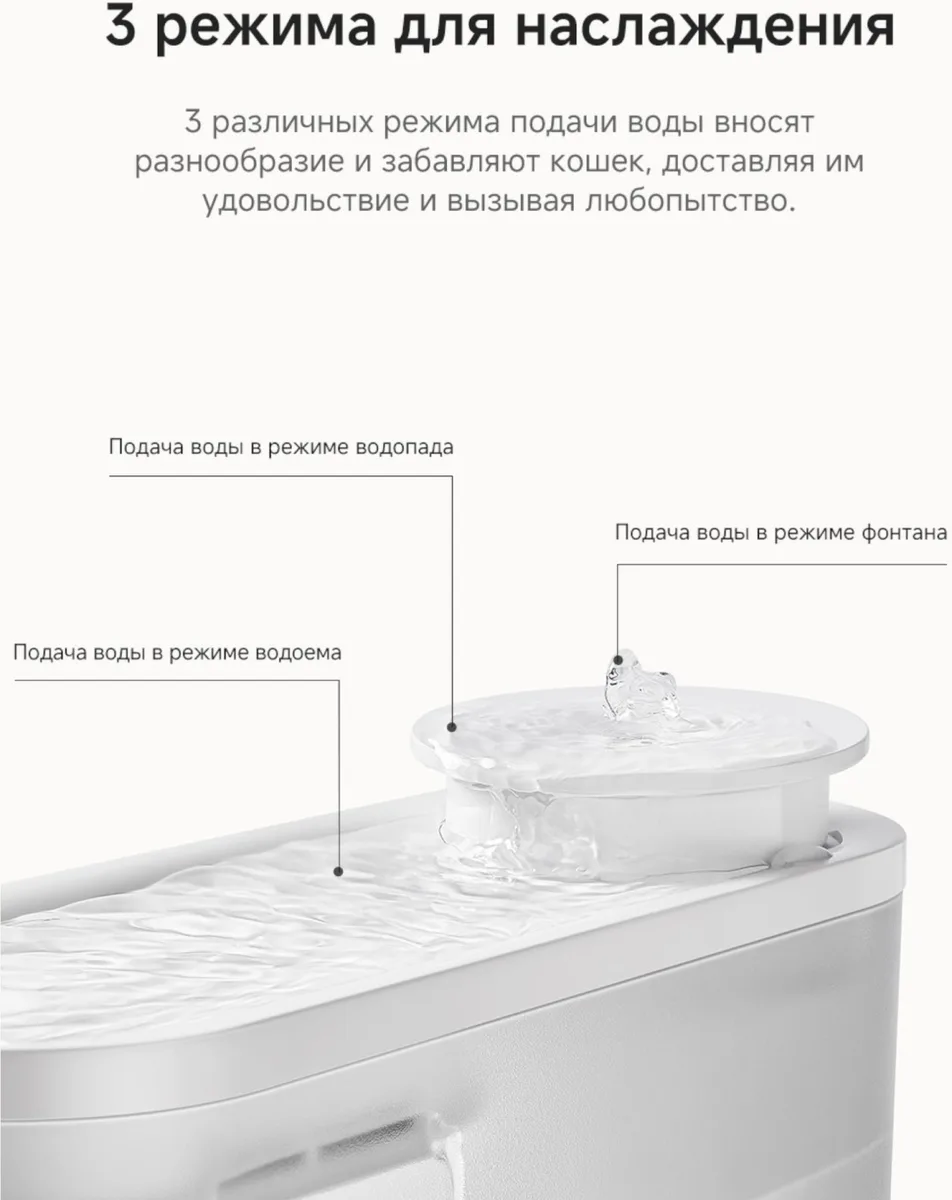 Автопоилка Trouver WF10 Pro Белый