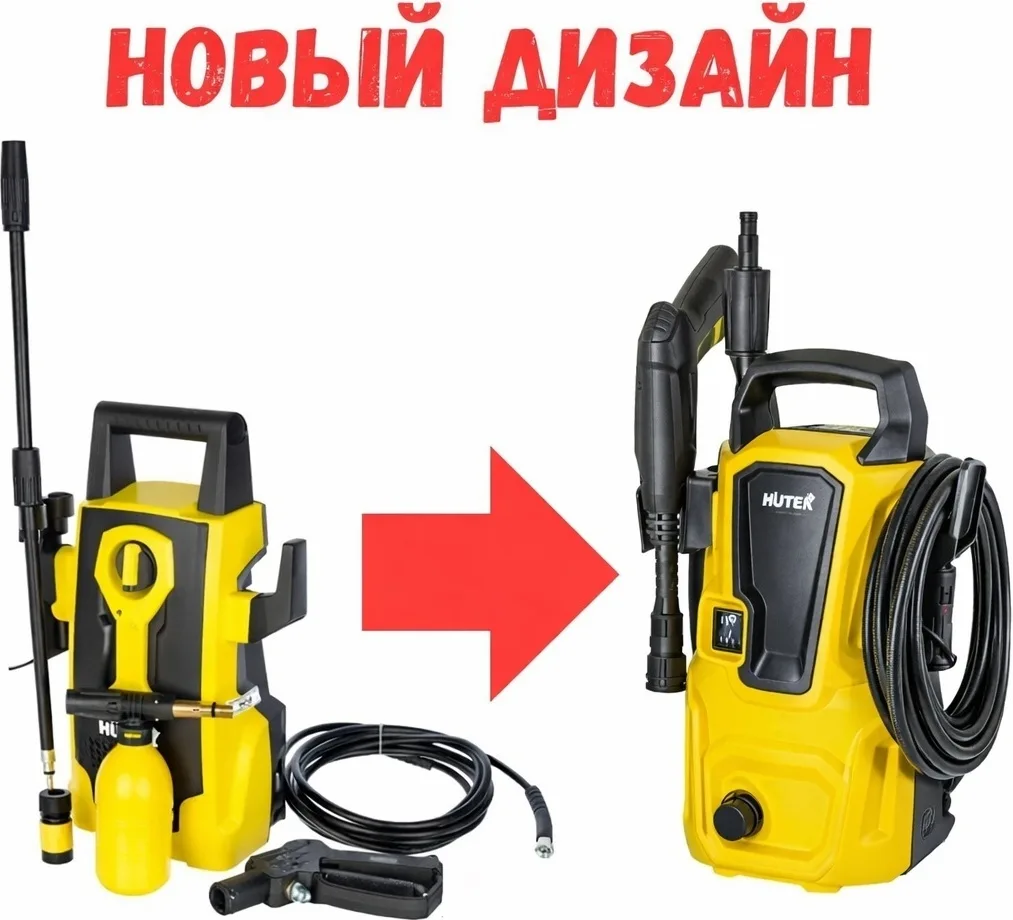 Мойка высокого давления Huter W105-P