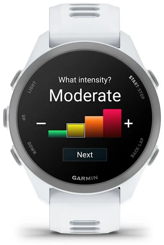 Смарт-часы Garmin Forerunner 170 Music 42 мм белый (03920-11)