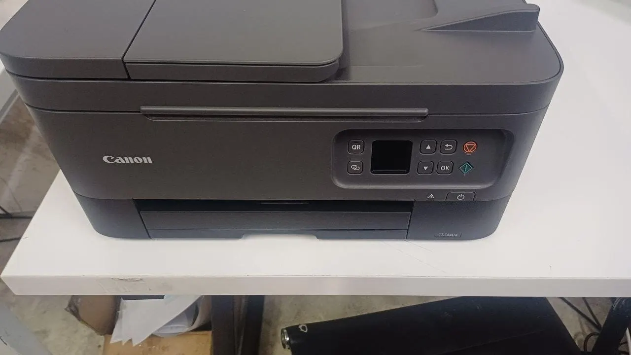 Принтер Canon Pixma TS7440a черный, Уценка — фото дефекта 5