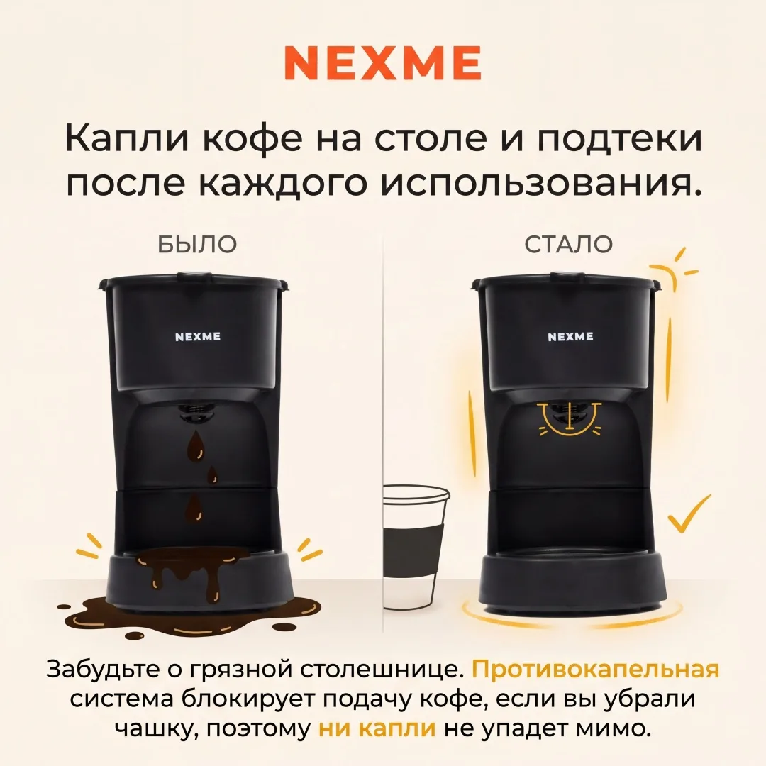 Кофеварка NEXME CM-01