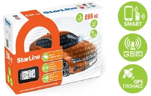 Автосигнализация StarLine E96 v2 BT 2CAN-4LIN GSM-GPS