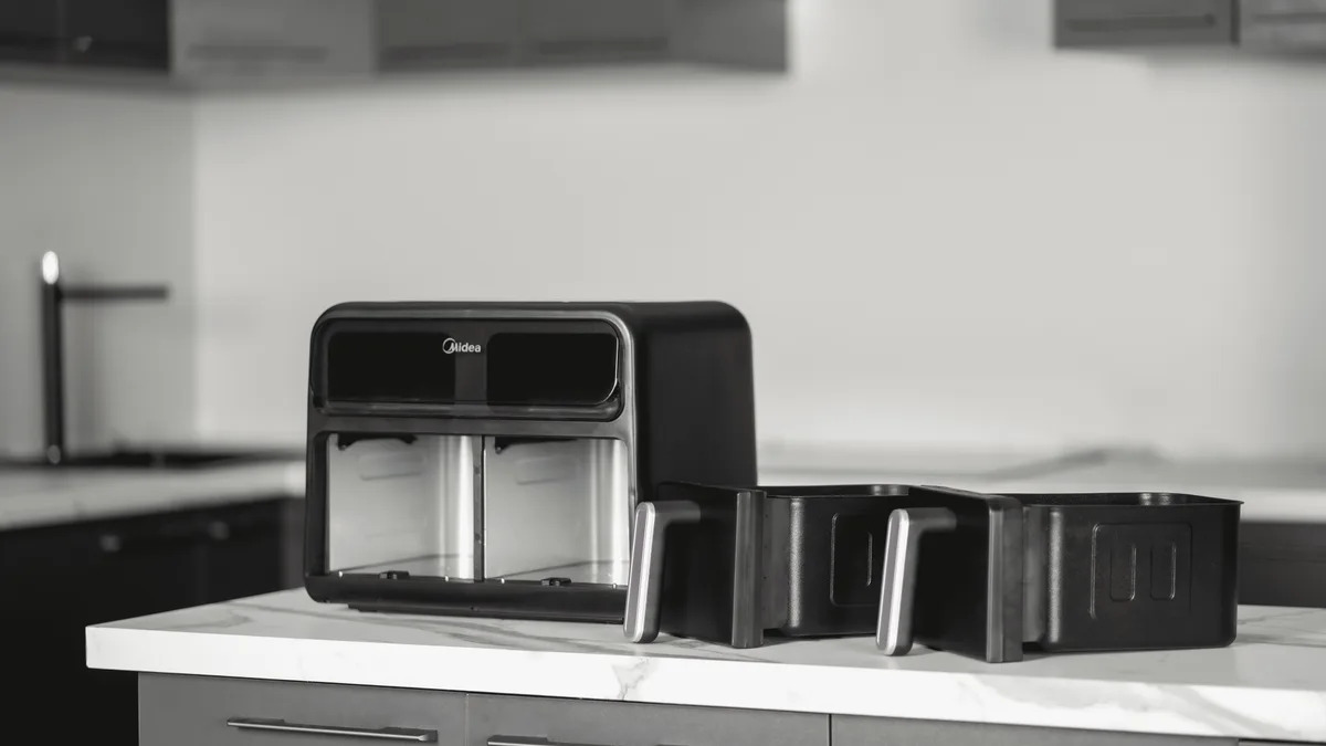 Аэрогриль Midea MF-CY80SA2 Dual черный