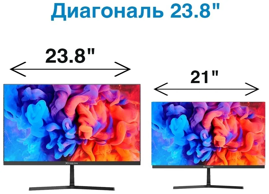 Монитор XTREON XT2453DE 23.8" Черный