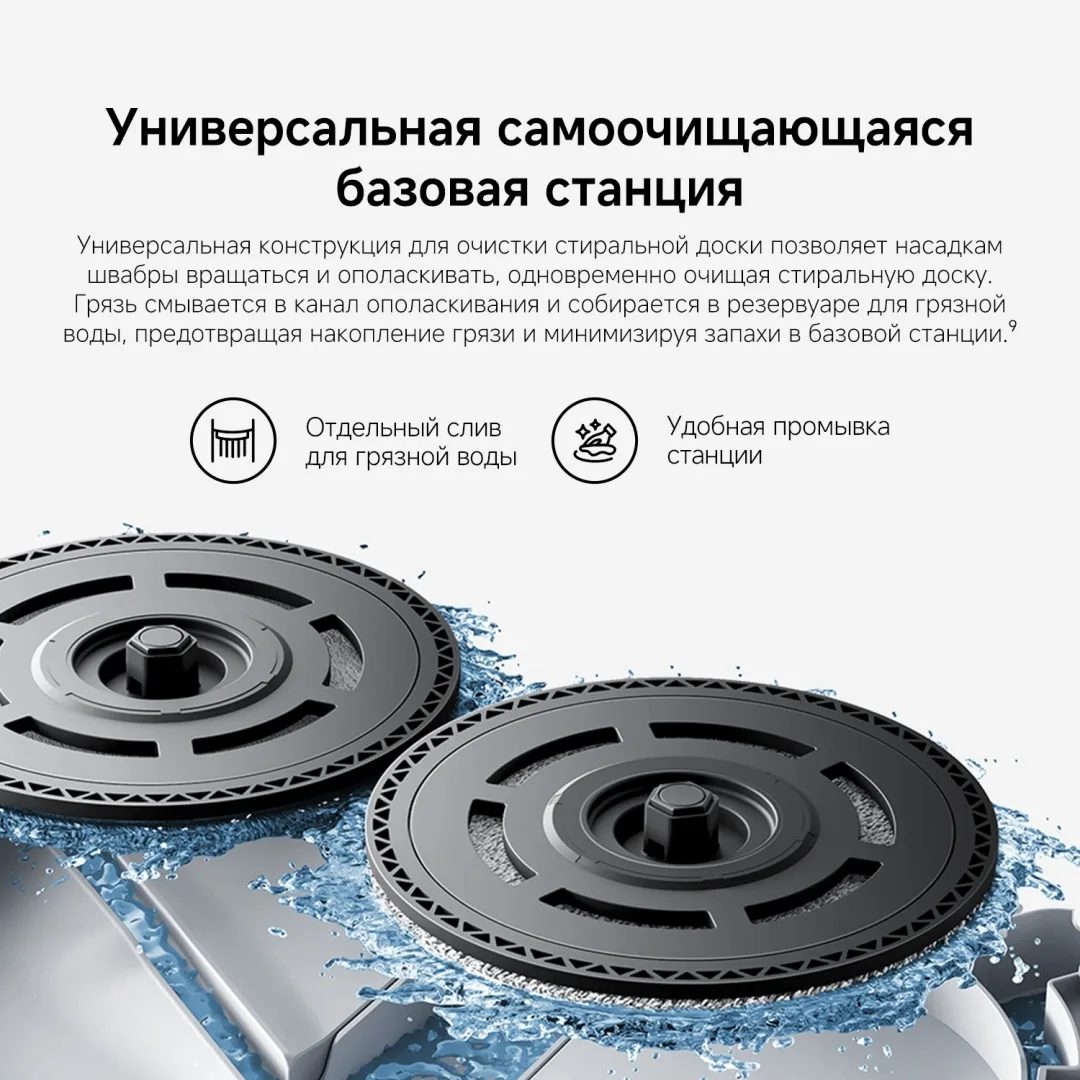 Робот-пылесос Xiaomi H50 Pro Белый