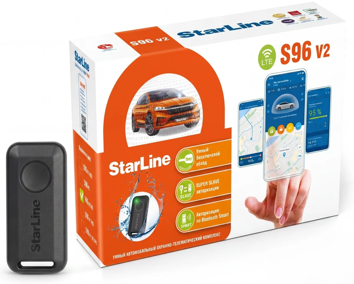 Автосигнализация StarLine S96 V2 LTE GPS