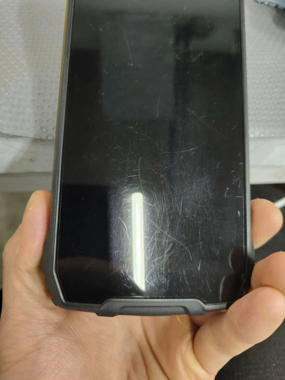 Смартфон BlackView Oscal Pilot 1 6/256GB Black, Уценка — фото дефекта 4