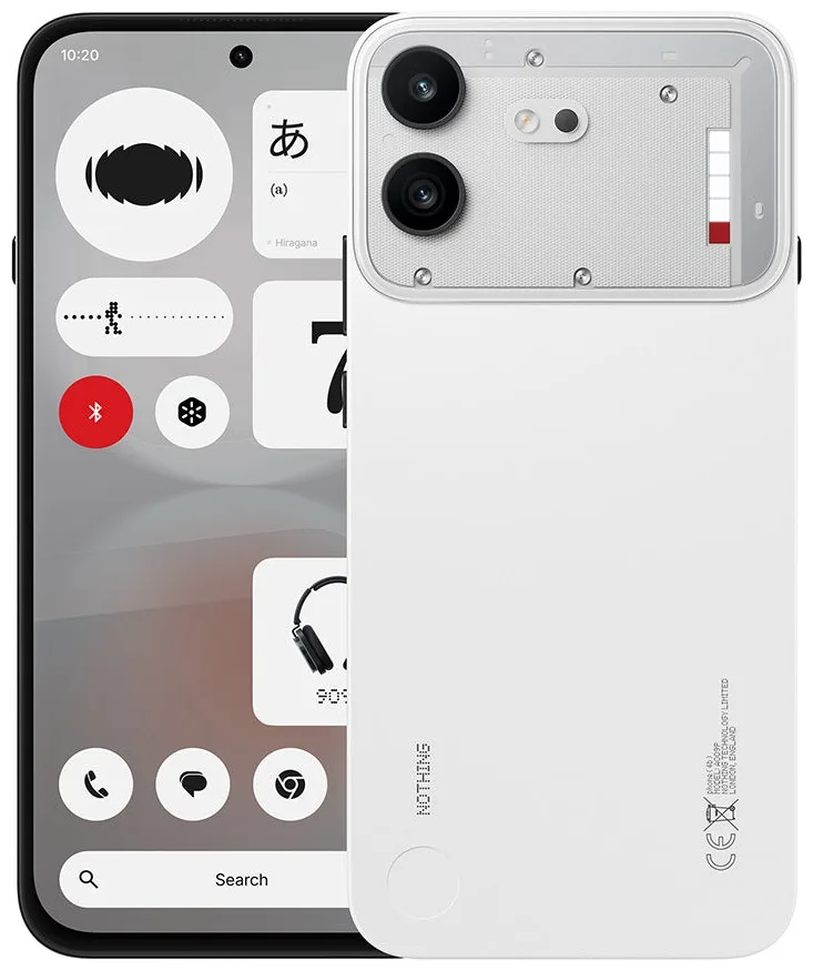 Смартфон NOTHING Phone 4B 8 ГБ/128 ГБ белый