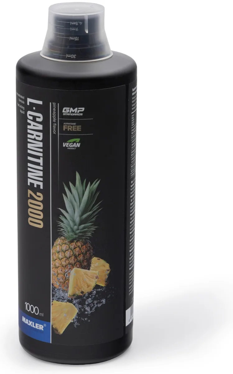 Аминокислота Maxler L-Carnitine 2000 Pineapple 1000мл (8111)