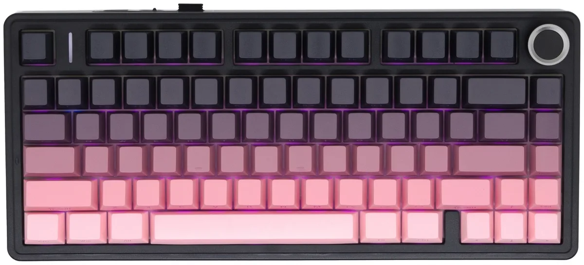 Клавиатура AULA F75 Blank Розовый (3164)