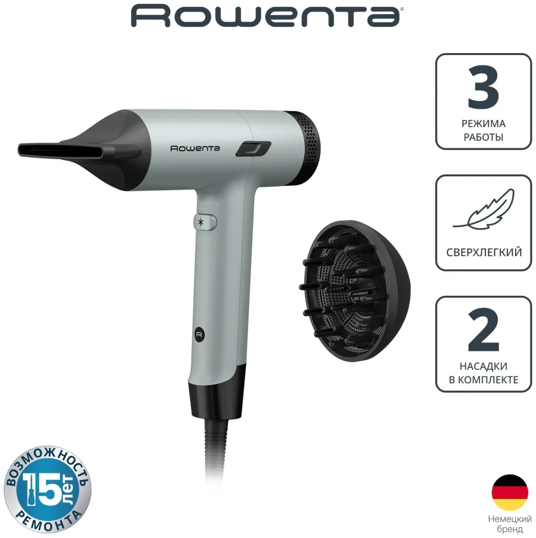 Фен Rowenta HY7120E0 Зеленый