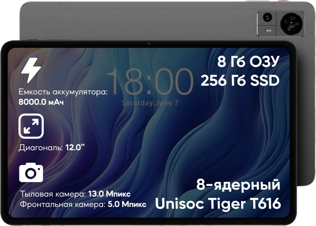 Планшет Teclast T60 Tablet 12" 8/256GB