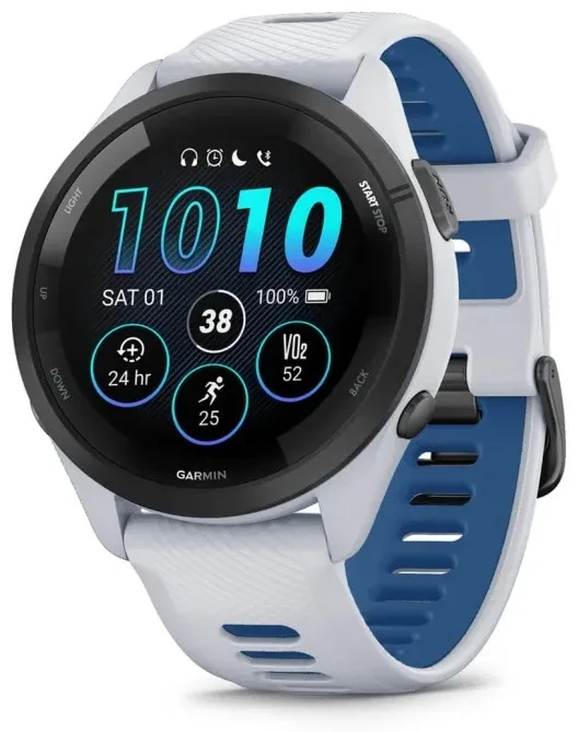 Смарт-часы Garmin Forerunner 265 белый-синий (02810-11)