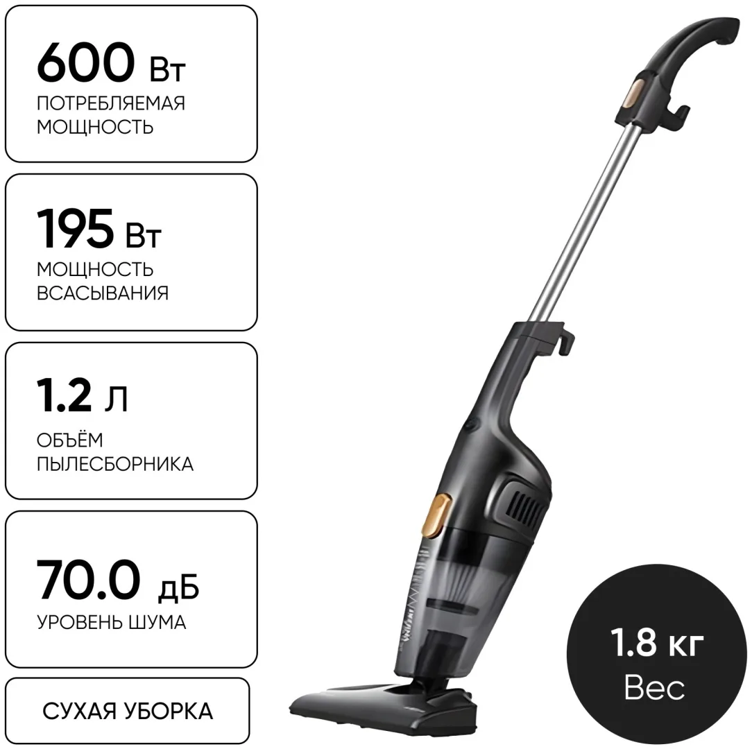 Проводной ручной пылесос Deerma DX115C